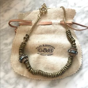 Giles & Brother by Philip Crangi Brass Necklace